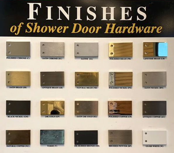 Shower-Door-Finishes